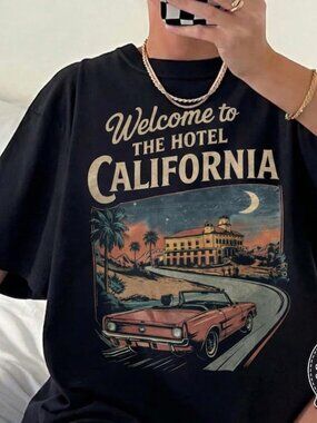 Retro 70s Rock California Shirt, Vintage Road Trip Graphic Tee